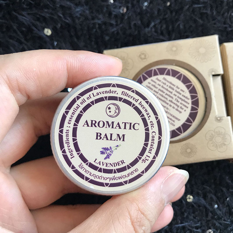 Lavender Aromatherapy Balm 15g - огляд і ціна Lavender Oil