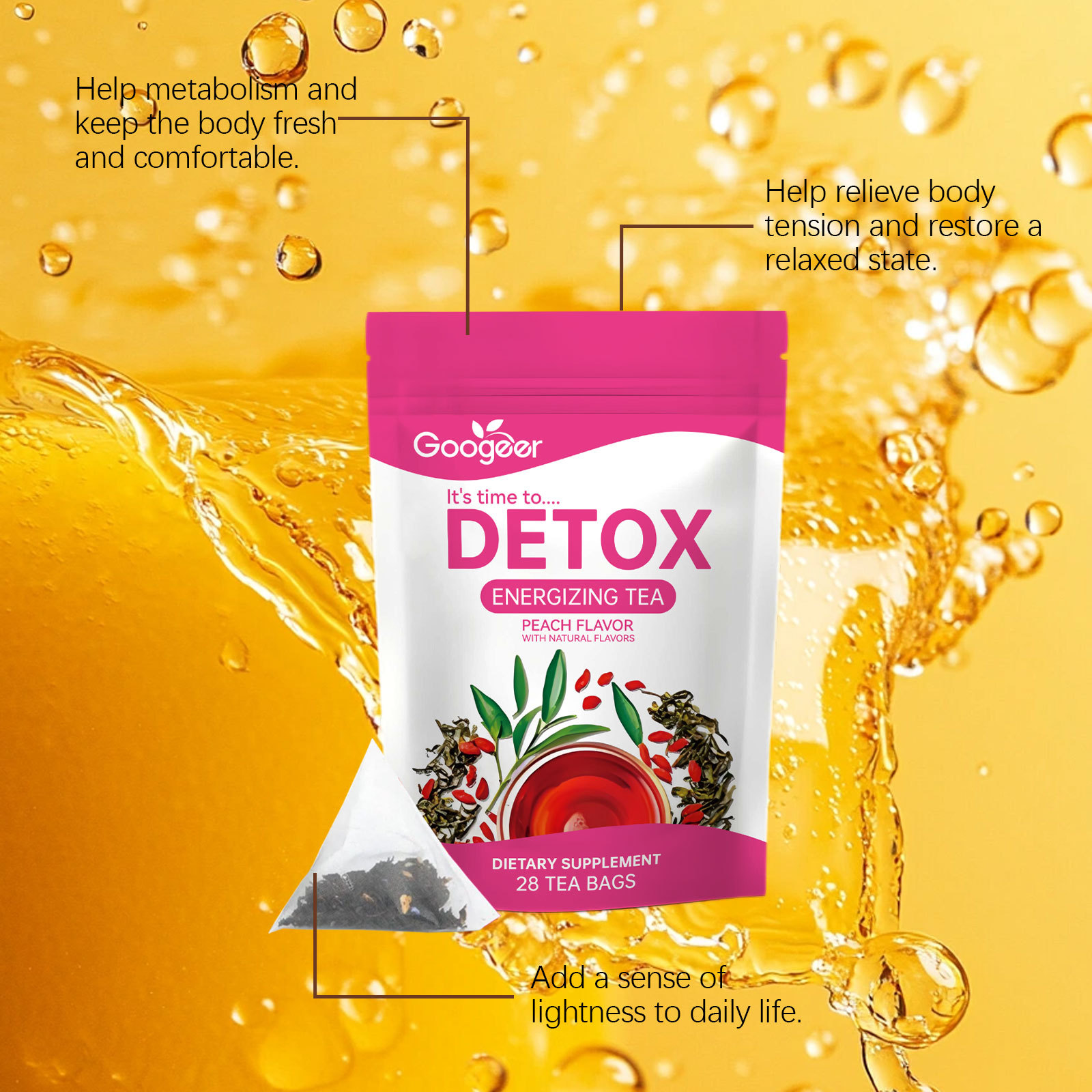 Detox Cleanse Tea - Body Treat - огляд і ціна Herbal Tea