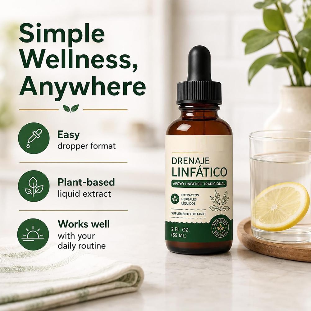 Lymphatic Drainage Support Dro - огляд і ціна Herbal Supplement