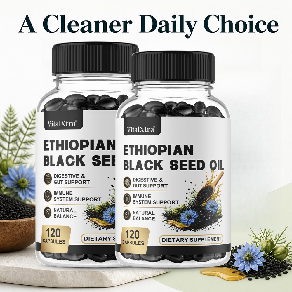 Ethiopian Black Seed Oil Softg - огляд і ціна Herbal Supplement