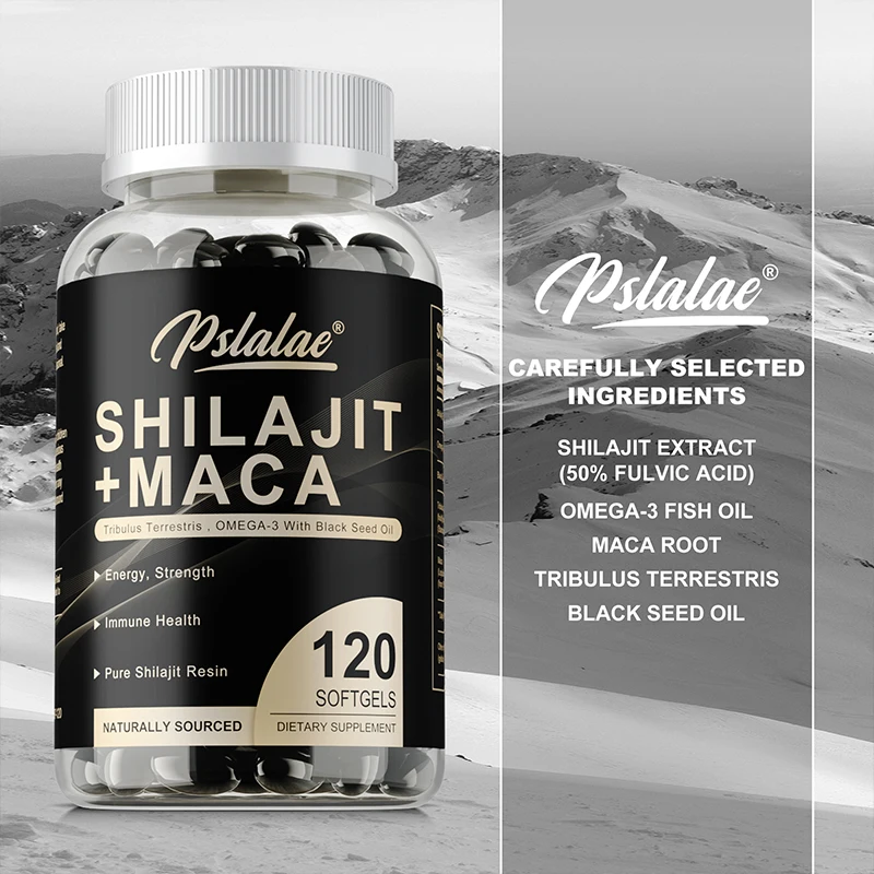 Shilajit + Maca - Boosts Energ - огляд і ціна Herbal Supplement
