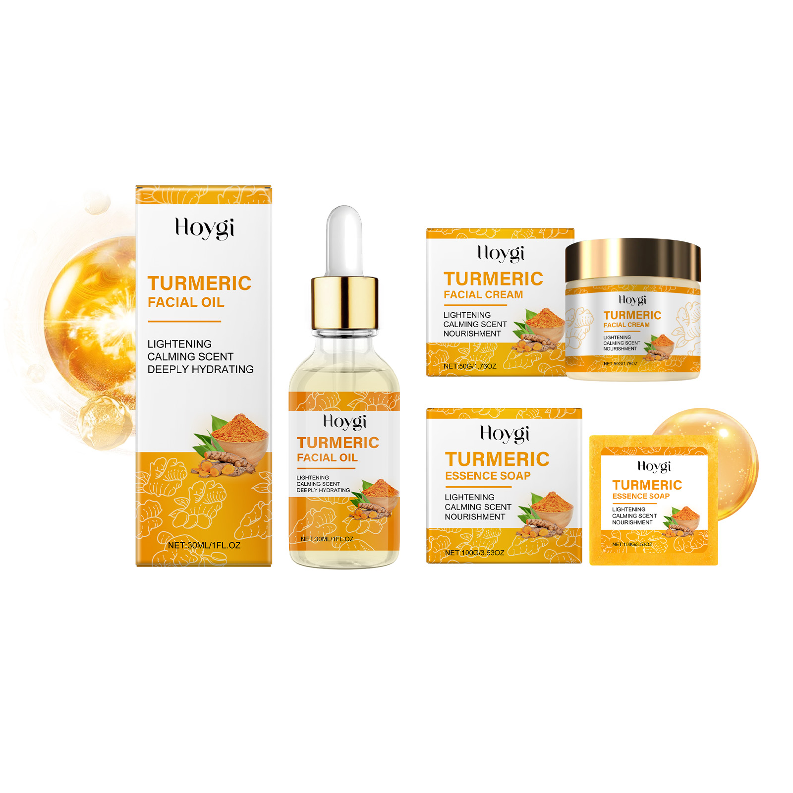 Turmeric Skincare Set Body Soa - огляд і ціна Turmeric