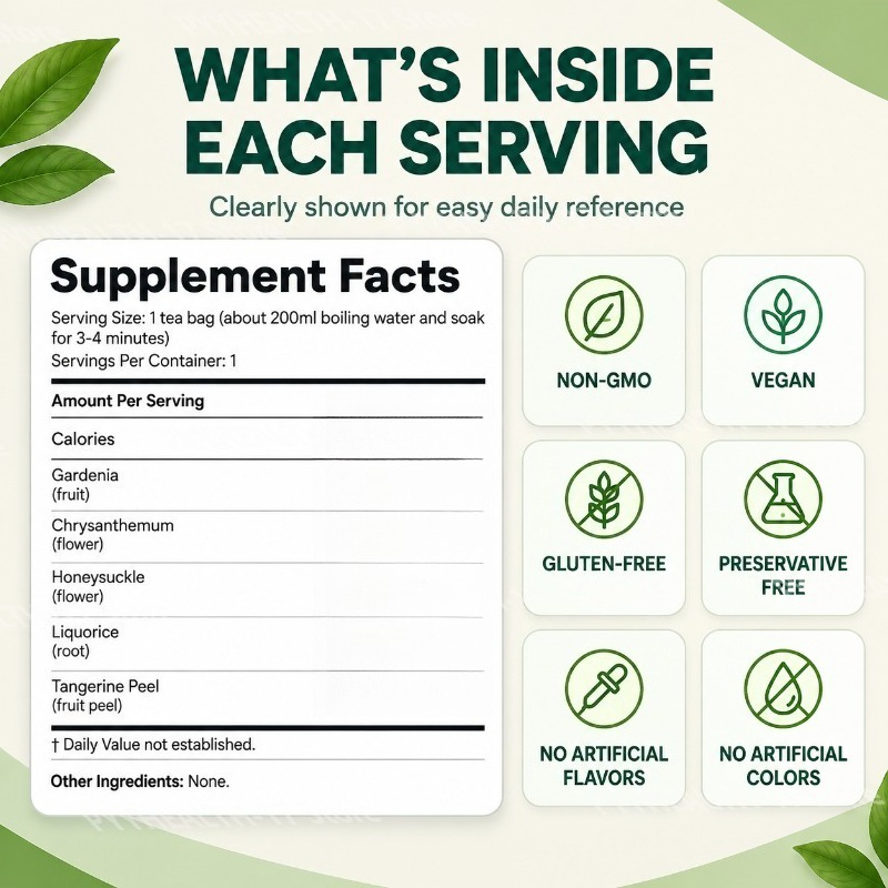 Googeer Herbal Kidney Cleansin - огляд і ціна Chamomile Tea